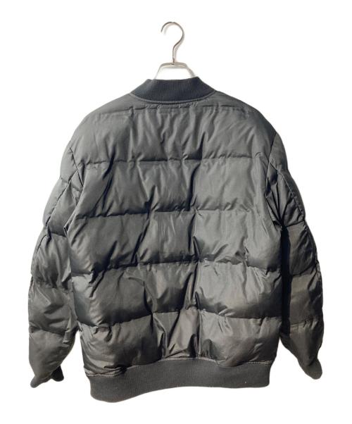 MMMM（エムエムエムエム）MMMM (エムエムエムエム) Polyester coated reversible down jacket ブラック サイズ:Mの古着・服飾アイテム