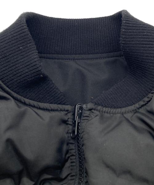 MMMM（エムエムエムエム）MMMM (エムエムエムエム) Polyester coated reversible down jacket ブラック サイズ:Mの古着・服飾アイテム