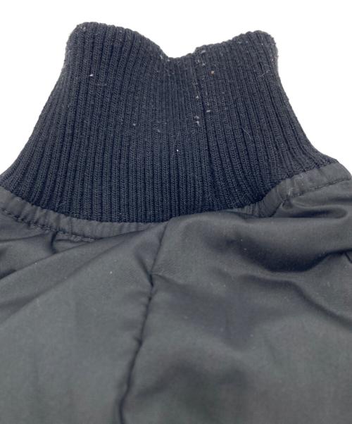 MMMM（エムエムエムエム）MMMM (エムエムエムエム) Polyester coated reversible down jacket ブラック サイズ:Mの古着・服飾アイテム