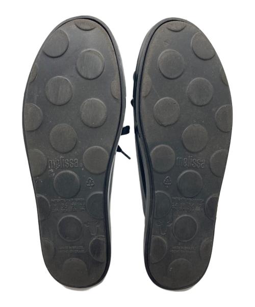 Vivienne Westwood（ヴィヴィアンウエストウッド）Vivienne Westwood (ヴィヴィアンウエストウッド) エナメルサンダル ブラック サイズ:24㎝の古着・服飾アイテム