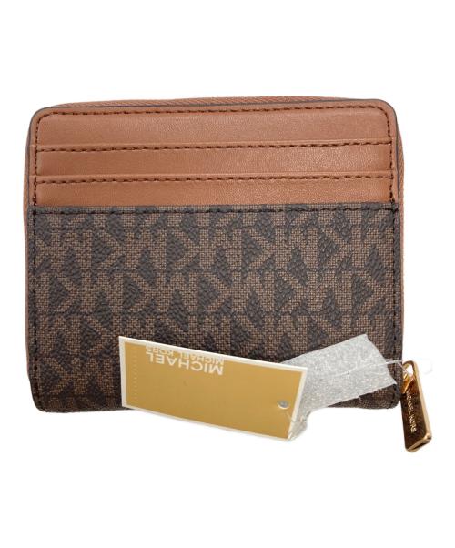 MICHAEL KORS（マイケル・コース）MICHAEL KORS (マイケル・コース) 2つ折り財布 ブラウンの古着・服飾アイテム