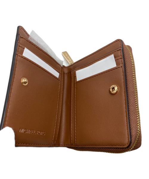 MICHAEL KORS（マイケル・コース）MICHAEL KORS (マイケル・コース) 2つ折り財布 ブラウンの古着・服飾アイテム