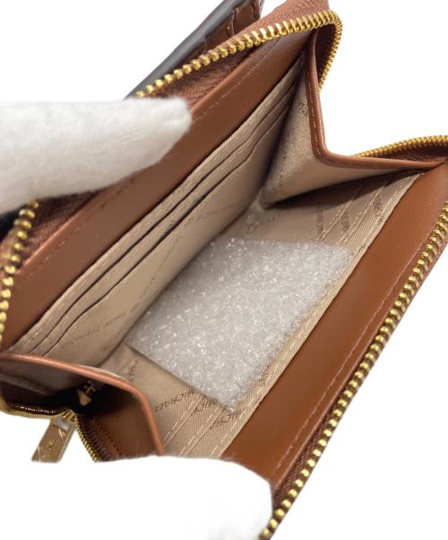 MICHAEL KORS（マイケル・コース）MICHAEL KORS (マイケル・コース) 2つ折り財布 ブラウンの古着・服飾アイテム