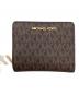 MICHAEL KORS（マイケル・コース）の古着「2つ折り財布」｜ブラウン