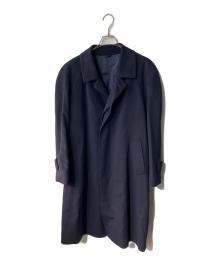 USED（ユーズド）の古着「カシミヤコート」｜ネイビー