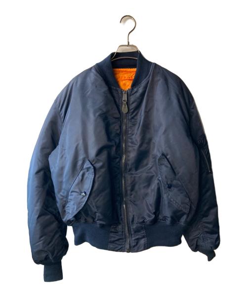 GREENBRIER（グリーンブライヤー）greenbrier (グリーンブライヤー) MA-1ジャケット ネイビー サイズ:XLの古着・服飾アイテム