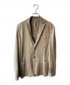 Crucianiクルチアーニ）の古着「鹿の子アンコンジャケット」｜ベージュ