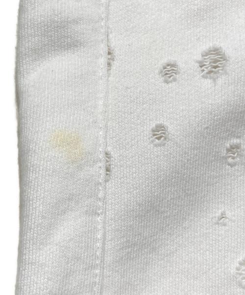 DIESEL（ディーゼル）DIESEL (ディーゼル) スウェットハーフパンツ ホワイト サイズ:Sの古着・服飾アイテム