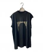 RICK OWENS DRKSHDWリックオウエンス ダークシャドウ）の古着「ノースリーブ タープT / TARP T」｜ブラック