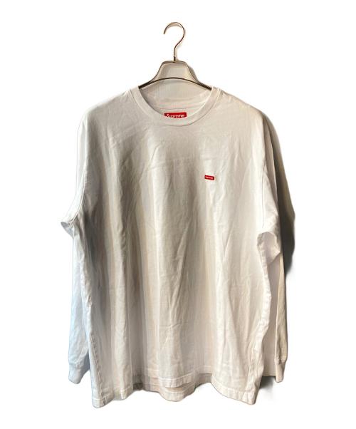 SUPREME（シュプリーム）SUPREME (シュプリーム) Small Box L/S Tee ホワイト サイズ:XXLの古着・服飾アイテム