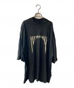 RICK OWENS DRKSHDWリックオウエンス ダークシャドウ）の古着「TOMMY Tシャツ」｜ブラック
