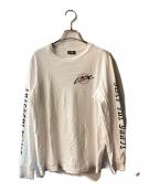 DIESELディーゼル）の古着「ロングスリーブカットソー」｜ホワイト