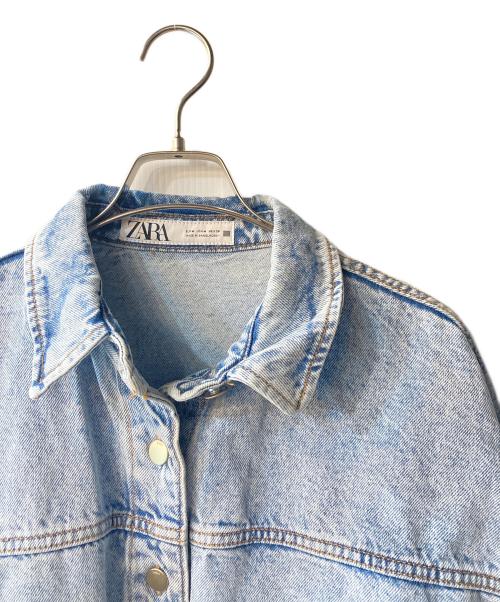 ZARA（ザラ）ZARA (ザラ) デニムジャケット インディゴ サイズ:Mの古着・服飾アイテム