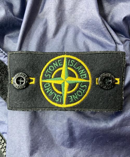 STONE ISLAND（ストーンアイランド）STONE ISLAND (ストーンアイランド) LAMY FLOCKフードジャケット ネイビー サイズ:Ｍの古着・服飾アイテム