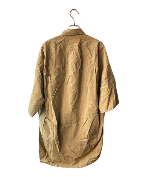 SACRA（サクラ）SACRA (サクラ) オーバーサイズシャツ ブラウン サイズ:38の古着・服飾アイテム
