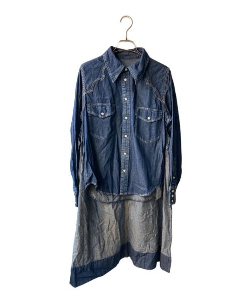 TOGA PULLA（トーガ プルラ）TOGA PULLA (トーガ プルラ) Denim dress shirt インディゴ サイズ:36の古着・服飾アイテム