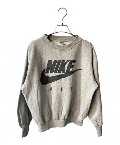NIKE ナイキ　スウェット　立体　古着　激レア　銀タグ　刺繍　USA 中古・古着通販】NIKE (ナイキ) 銀タグ ロゴスウェット グレー サイズ