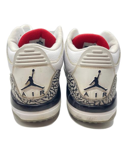 JORDAN（ジョーダン）JORDAN (ジョーダン) Air Jordan 3 Retro Golf ホワイト サイズ:27.5㎝の古着・服飾アイテム