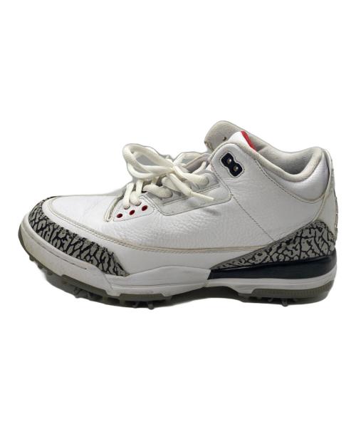 JORDAN（ジョーダン）JORDAN (ジョーダン) Air Jordan 3 Retro Golf ホワイト サイズ:27.5㎝の古着・服飾アイテム