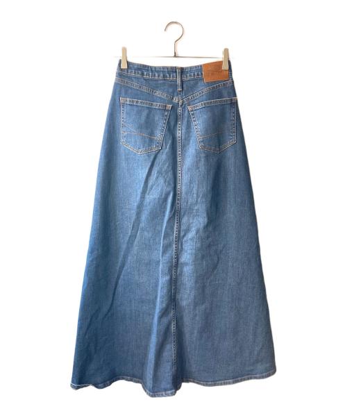 Something（サムシング）Something (サムシング) FREAK'S STORE (フリークスストア) デニムペイントワンピース インディゴ サイズ:Sの古着・服飾アイテム