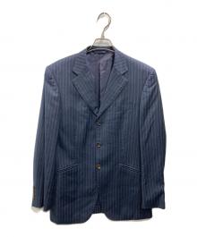 PAUL SMITH（ポールスミス）の古着「ウールテーラードジャケット」｜ネイビー