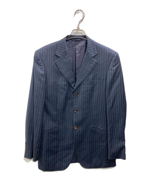 PAUL SMITH（ポールスミス）Paul Smith (ポールスミス) ウールテーラードジャケット ネイビー サイズ:SIZE Mの古着・服飾アイテム