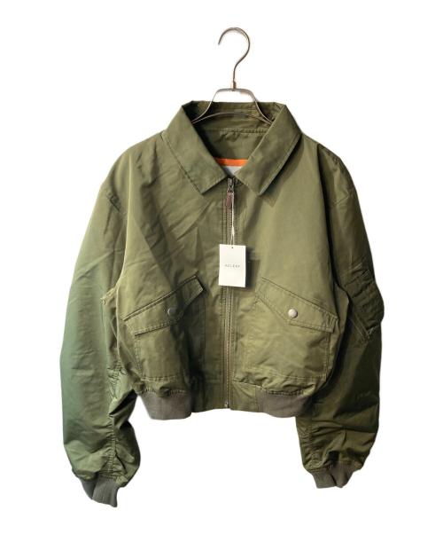 ACLENT（アクレント）ACLENT (アクレント) ベーシックコンパクト MA-1 カーキ サイズ:FREEの古着・服飾アイテム