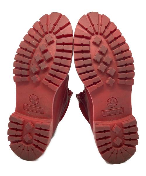 Timberland（ティンバーランド）Timberland (ティンバーランド) レザーブーツ レッド サイズ:28.5cmの古着・服飾アイテム