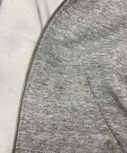 THE NORTH FACE（ザ ノース フェイス）THE NORTH FACE (ザ ノース フェイス) スクエア ロゴ フルジップパーカー グレー サイズ:Mの古着・服飾アイテム