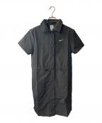 NIKEナイキ）の古着「ショートスリーブ ミニ ドレス」｜ブラック