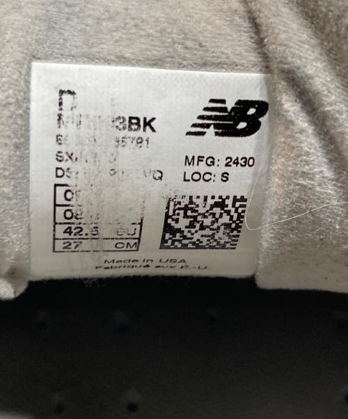 NEW BALANCE（ニューバランス）NEW BALANCE (ニューバランス) MR993 ブラック サイズ:27㎝の古着・服飾アイテム