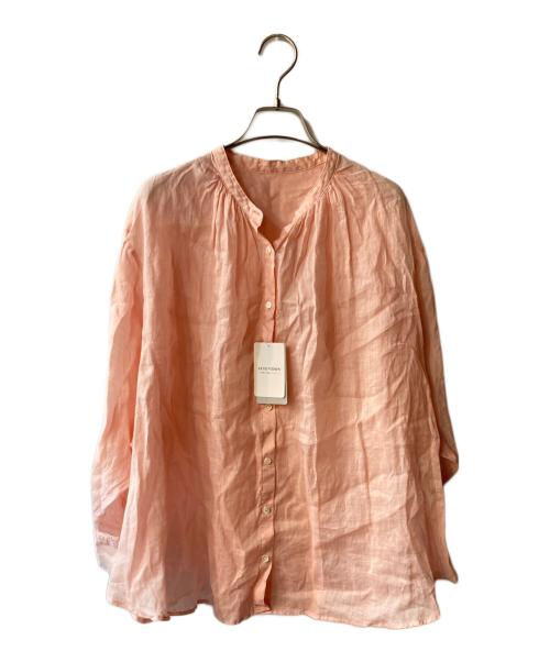 SLOBE IENA（スローブ イエナ）SLOBE IENA (スローブ イエナ) ラミーギャザーシャツ ピンク サイズ:FREE 未使用品の古着・服飾アイテム