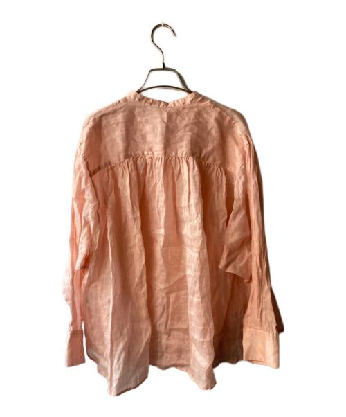 SLOBE IENA（スローブ イエナ）SLOBE IENA (スローブ イエナ) ラミーギャザーシャツ ピンク サイズ:FREE 未使用品の古着・服飾アイテム