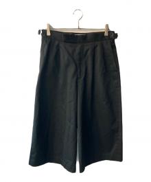 MARKA（マーカ）の古着「TWO TUCK CROPPED TROUSERS」｜ブラック