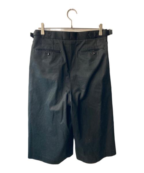 MARKA（マーカ）MARKA (マーカ) TWO TUCK CROPPED TROUSERS ブラック サイズ:1の古着・服飾アイテム