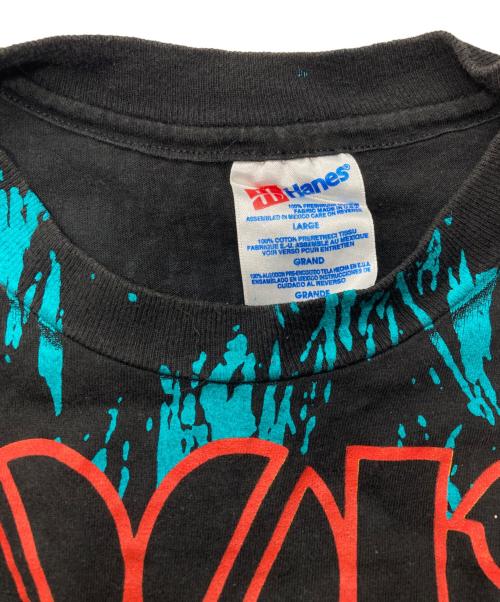 Hanes（ヘインズ）Hanes (ヘインズ) 90s プリントTシャツ ブラック サイズ:Lの古着・服飾アイテム