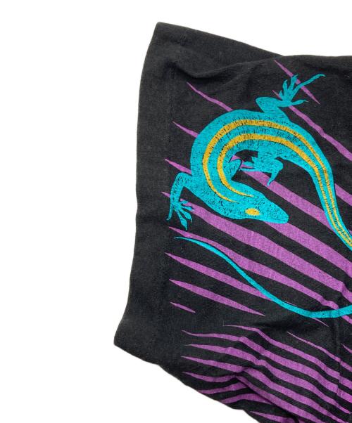Hanes（ヘインズ）Hanes (ヘインズ) 90s プリントTシャツ ブラック サイズ:Lの古着・服飾アイテム