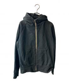 FRED PERRY（フレッドペリー）の古着「Loop Back Zip Hoodie」｜ブラック