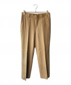 AURALEEオーラリー）の古着「LIGHT WOOL MAX GABARDINE SLACKS」｜ブラウン