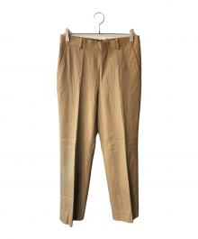 AURALEE（オーラリー）の古着「LIGHT WOOL MAX GABARDINE SLACKS」｜ブラウン