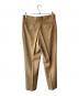 AURALEE (オーラリー) LIGHT WOOL MAX GABARDINE SLACKS ブラウン サイズ:3：20000円