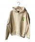 HUF（ハフ）の古着「HOODED FLEECE CREAM パーカー」｜アイボリー