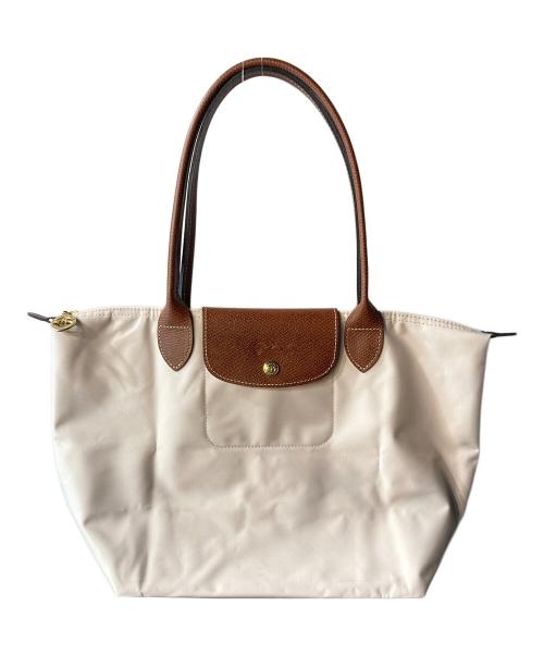 LONGCHAMP（ロンシャン）LONGCHAMP (ロンシャン) バッグ ルプリアージュ オリジナル ベージュの古着・服飾アイテム