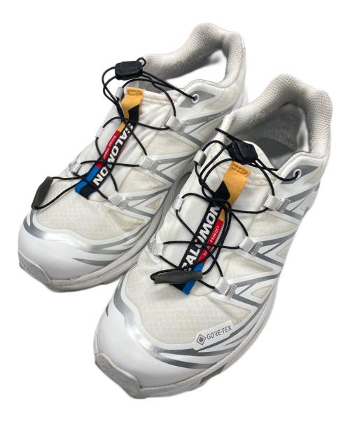 SALOMON（サロモン）SALOMON (サロモン) XT-6 GTX ホワイト サイズ:23.5cmの古着・服飾アイテム