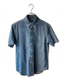 RALPH LAUREN（ラルフローレン）の古着「半袖デニムシャツ」｜インディゴ
