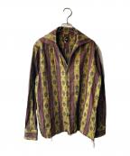 Needlesニードルズ）の古着「C.O.B. Italian Collar Shirt」｜ブラウン