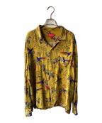 SUPREMEシュプリーム）の古着「Birds of Paradise Rayon Shirt」｜ブラウン