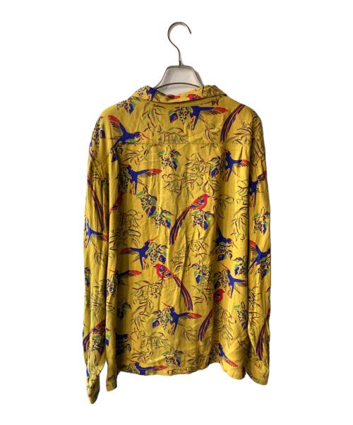 SUPREME（シュプリーム）Supreme (シュプリーム) Birds of Paradise Rayon Shirt ブラウン サイズ:Lの古着・服飾アイテム