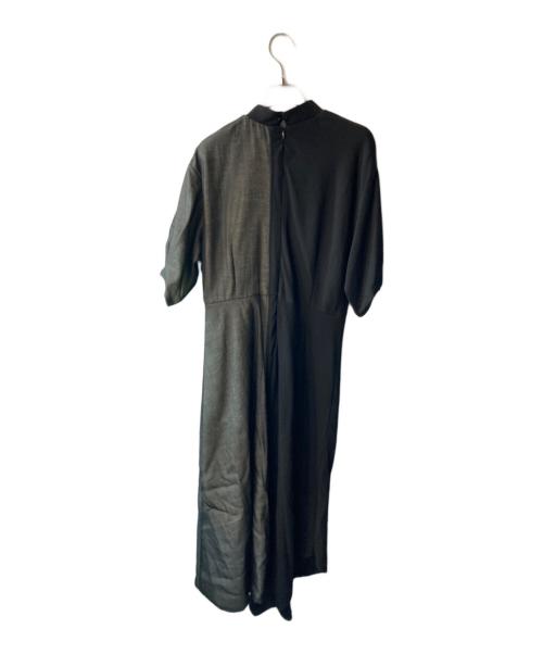 EBLOA（エブロア）EBLOA (エブロア) 切替ワンピース ブラック サイズ:FREEの古着・服飾アイテム