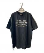 HARLEY-DAVIDSONハーレーダビッドソン）の古着「両面プリントTシャツ」｜ブラック